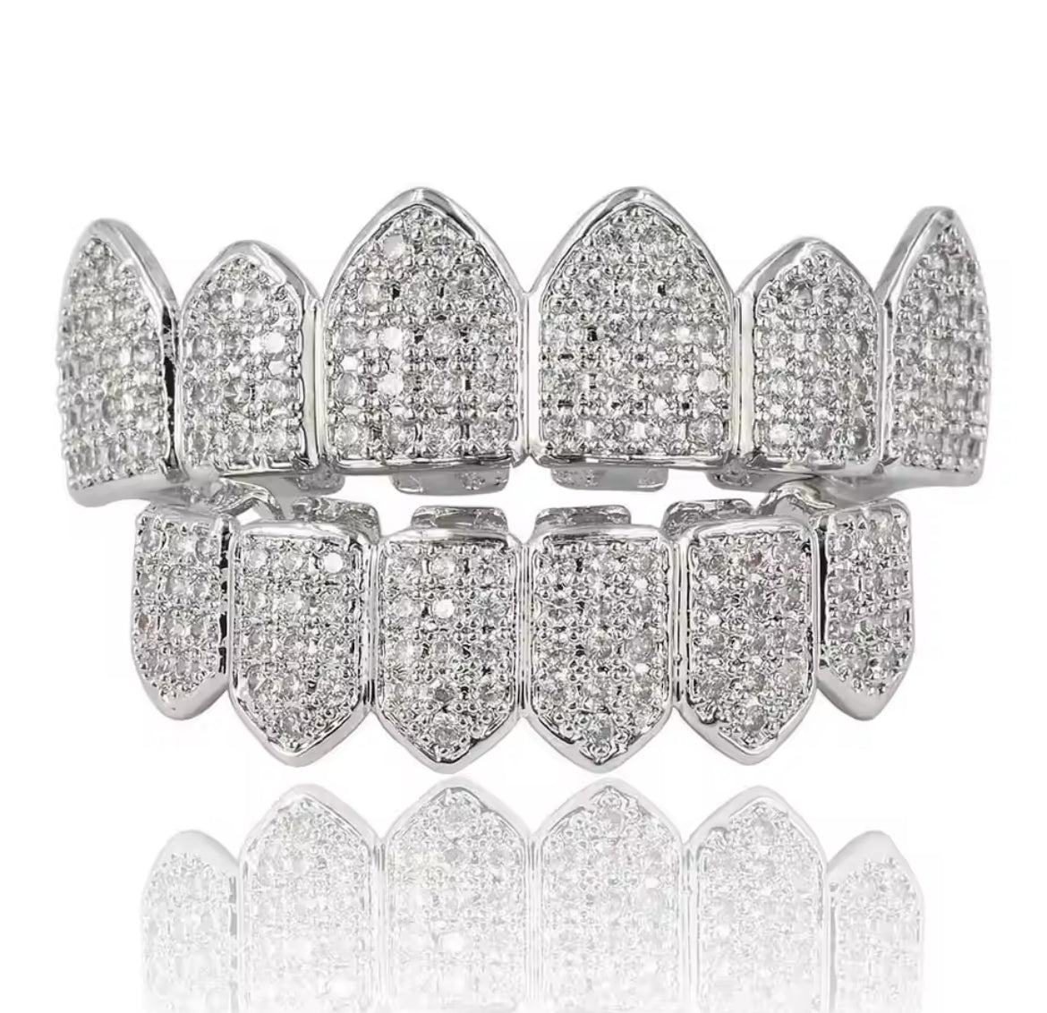 RICH DIAMOND GRILLZ SET