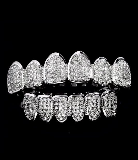 RICH DIAMOND GRILLZ SET